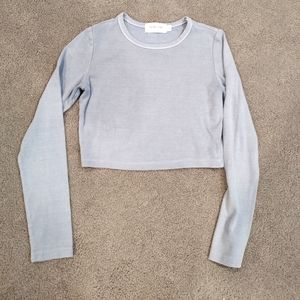 Talentless ribbed crop top